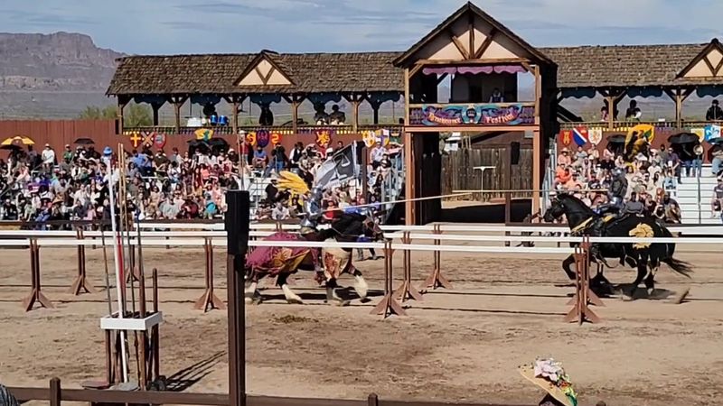 Knights, Jousting, AndTthe Main Arena Spectacle