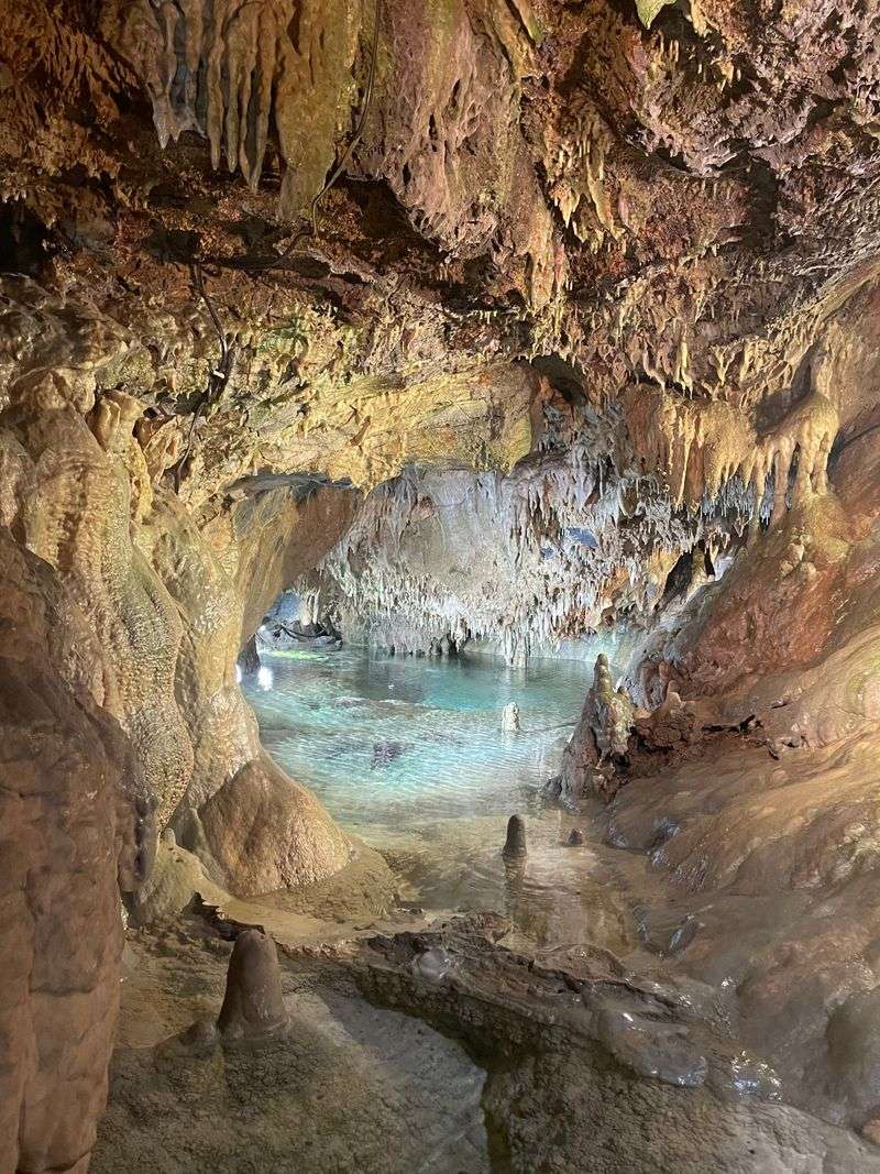 Underground Lakes That Glow Like Sapphires