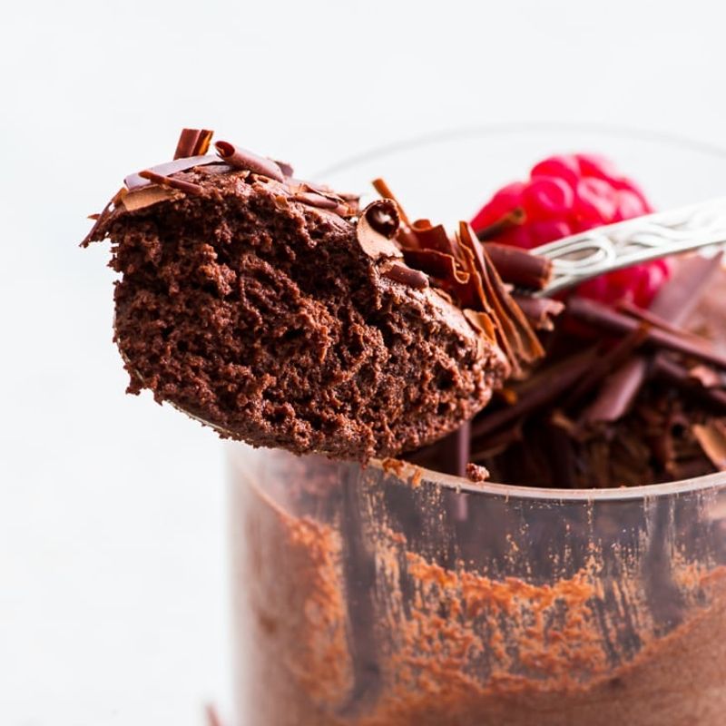 Fluffy Aquafaba Chocolate Mousse
