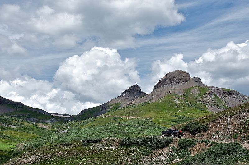 Stony Pass and Canby Mountain Slopes