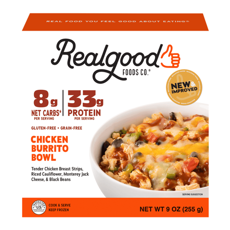 Real Good Chicken Burrito Bowl: Protein Powerhouse