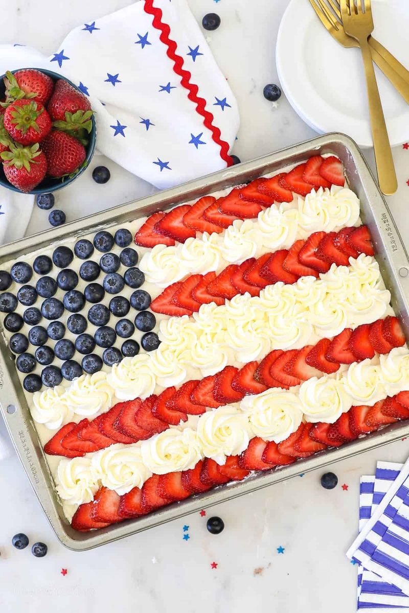 Berry-Glazed Pound Cake