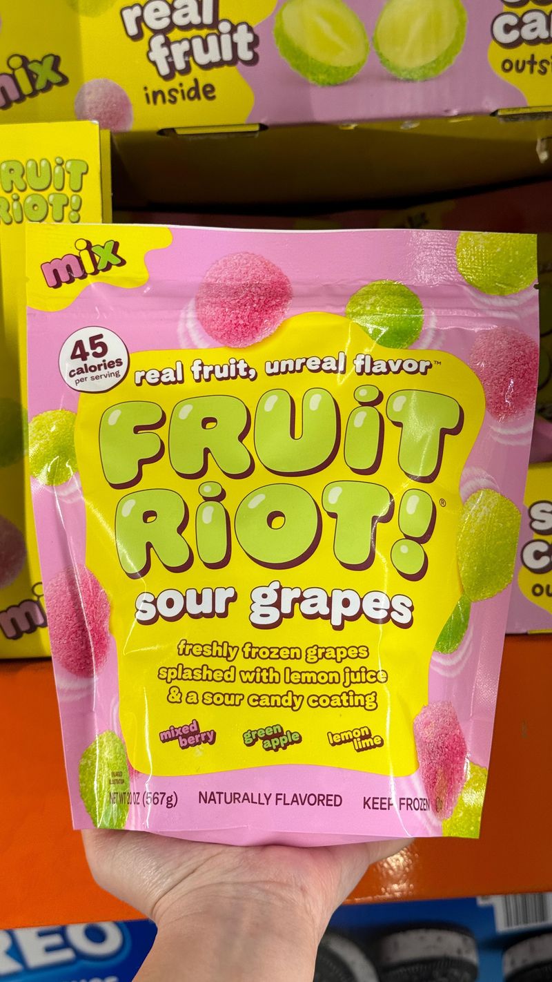 Frozen Sour Grapes (Fruit Riot)