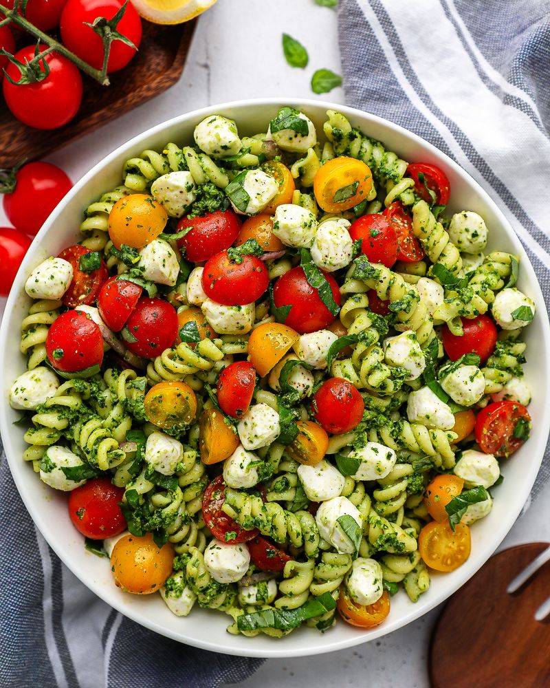 Pesto Tortellini Salad