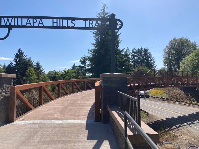Stretching Your Legs On The Willapa Hills Trail