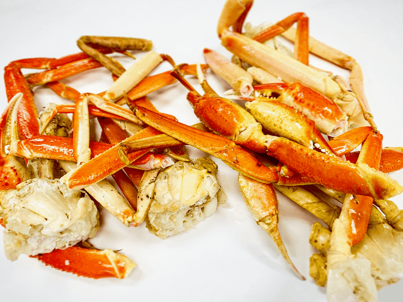 Snow Crab Legs That Crack Open to Reveal Sweet Treasure