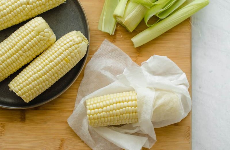Zapping Bone-Dry Corn In The Microwave