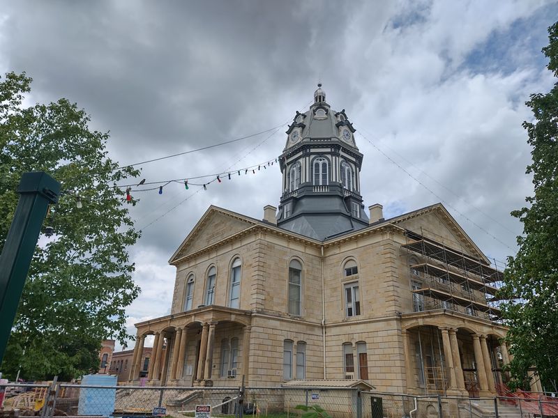 Stroll The Historic Winterset Town Square