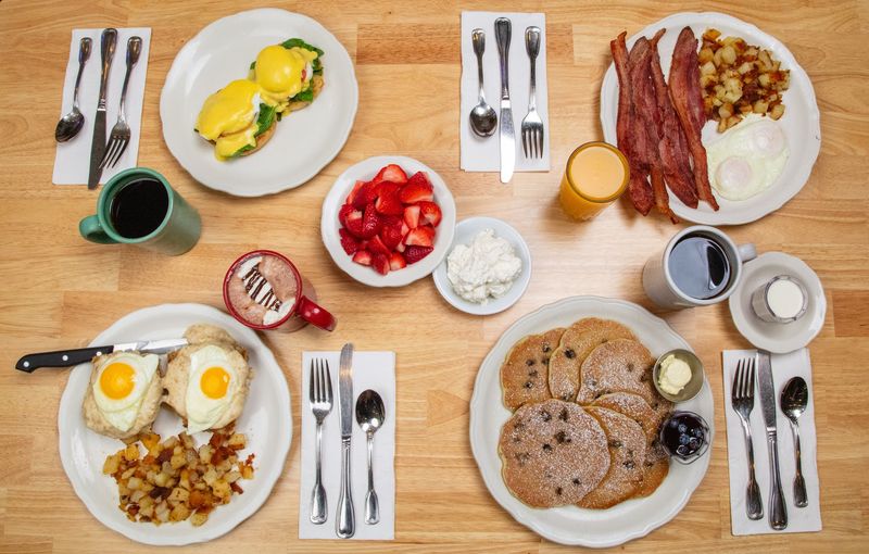 Strong Coffee And Good Juice Keep The Table Happy