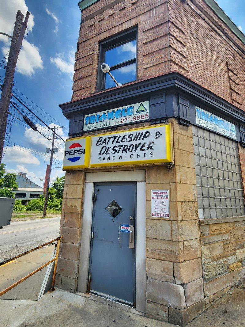 Battleship Hoagie — Triangle Bar & Grill