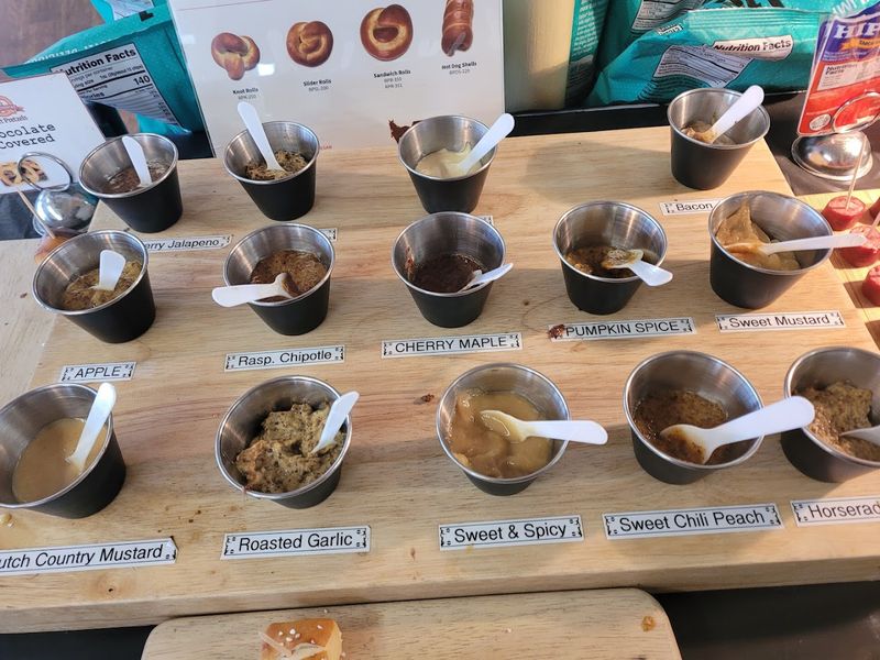 A Free Mustard Tasting Station That Steals the Show