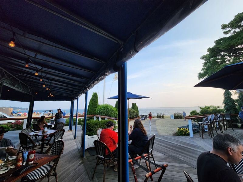 Patio Seating with Unbeatable Bay Views