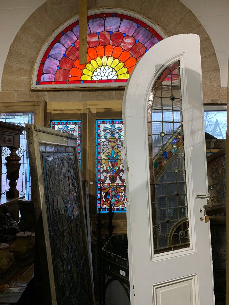 Stunning Antique Stained Glass Windows