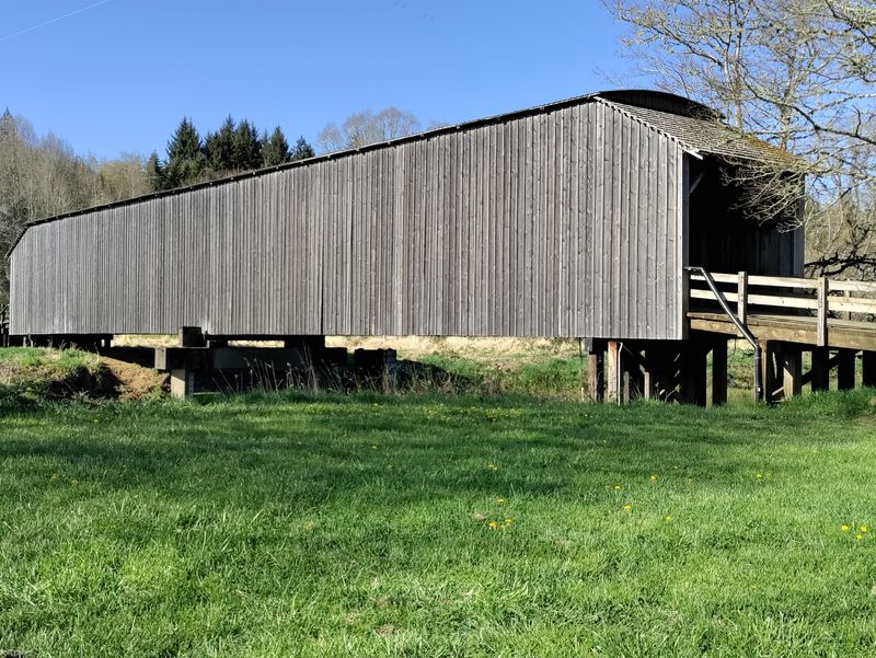 Sturdy Beams and a Metal Roof