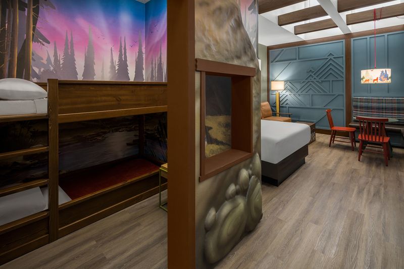 Suites With Tents and Log Cabin Bunks