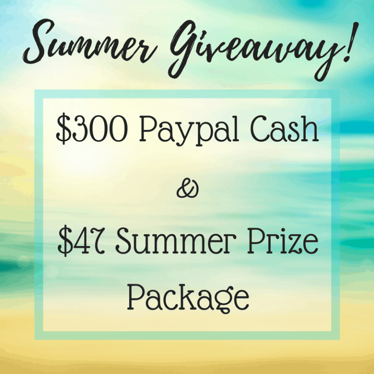 Summer $300 Giveaway & More!