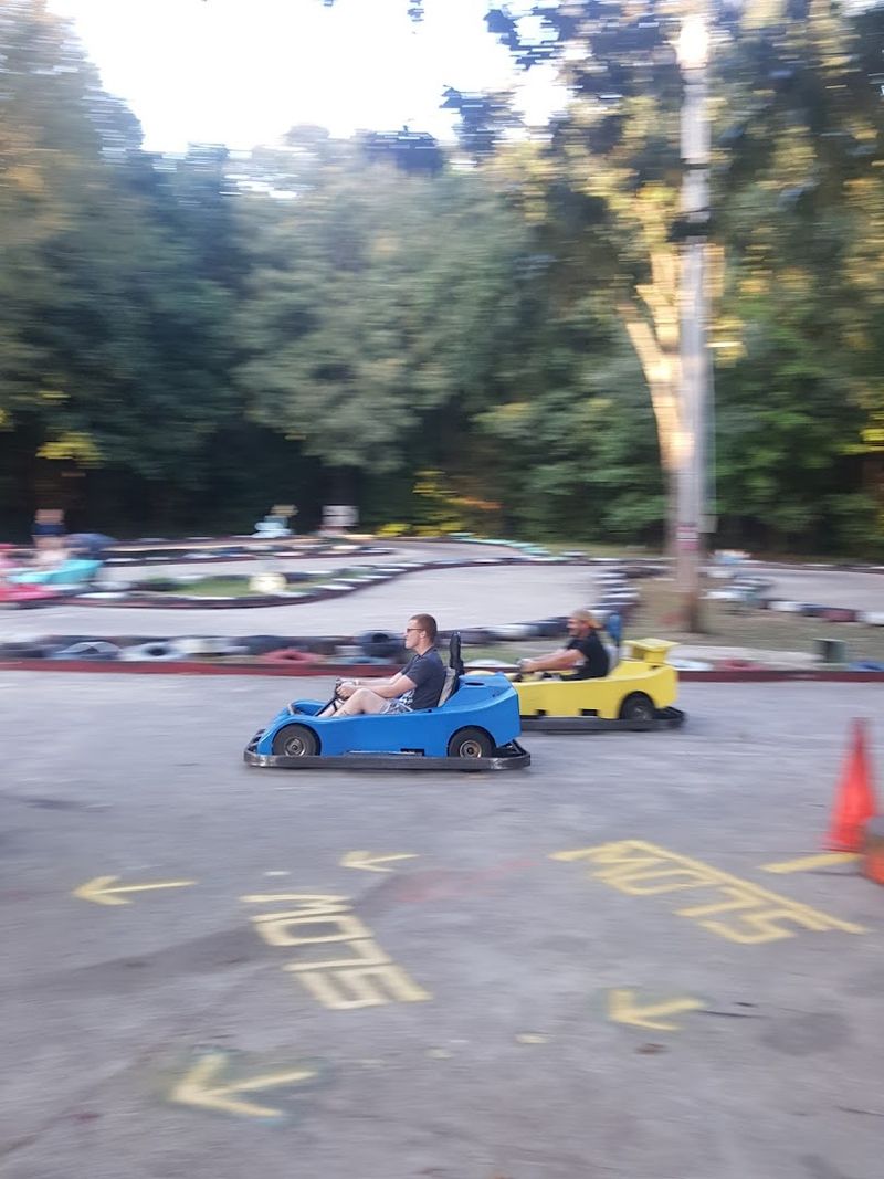 Summer Speed With A Mountain Backdrop