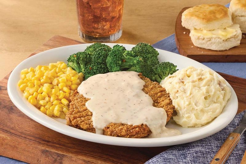 Country Fried Steak Smothered in Goodness