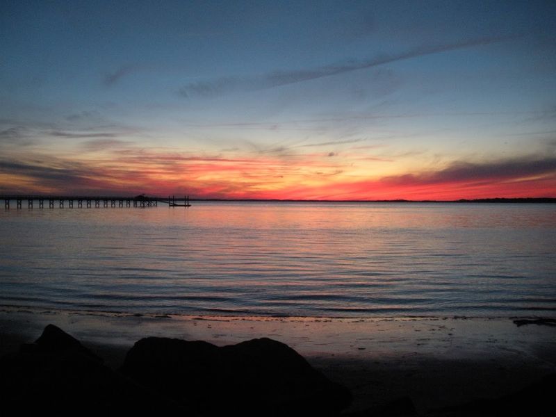 Sunset Views Over Port Royal Sound