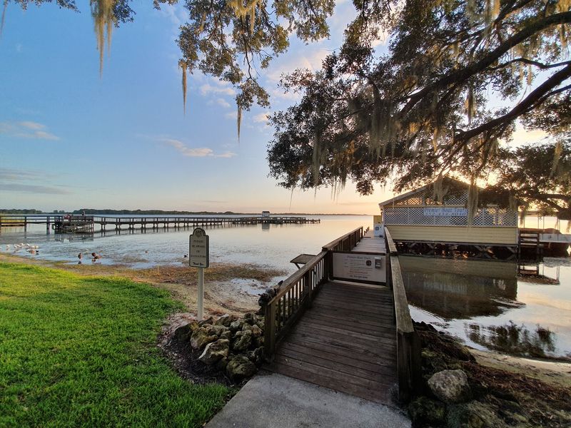 Sunsets And Boardwalks At Palm Island Park