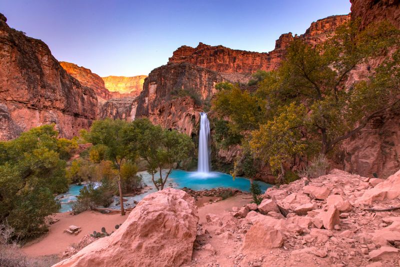 Havasu Falls Delivers That Iconic Turquoise Waterfall Magic