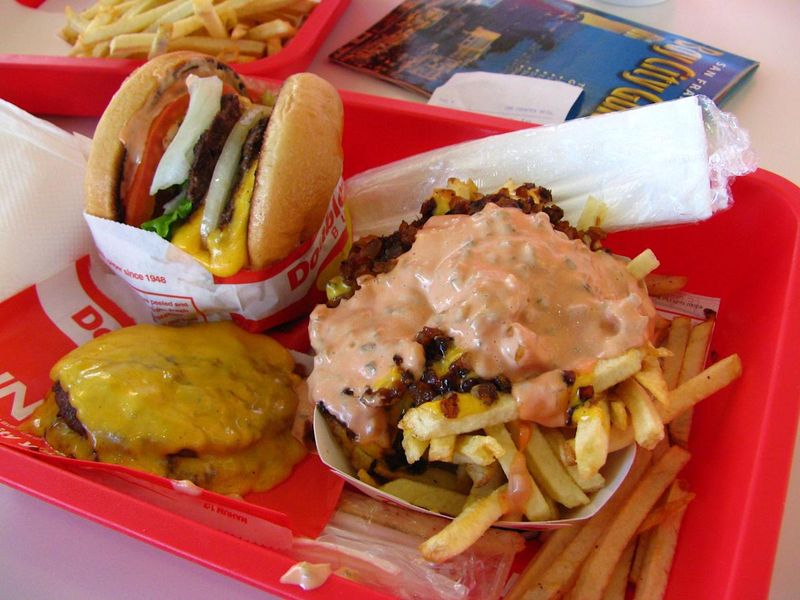 In-N-Out Fries With Peanut Butter