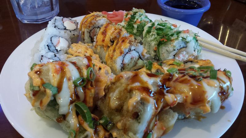 Sushi That Shows Up In Surprising Quantity