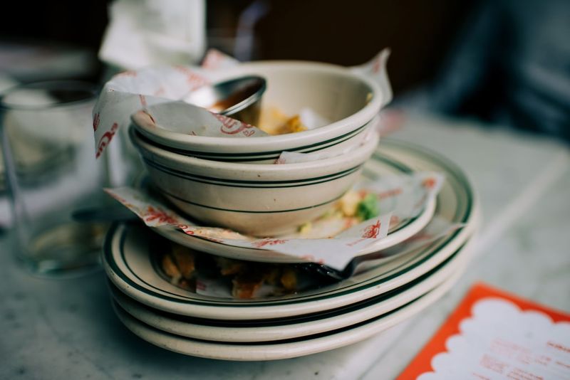 Shortage Of Clean Plates