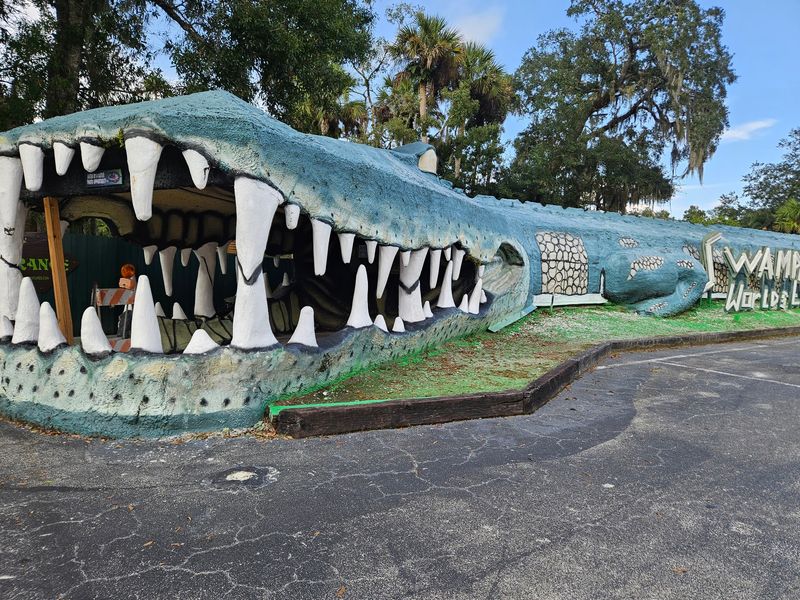 Swallowed By Swampy Jaws At The Entrance