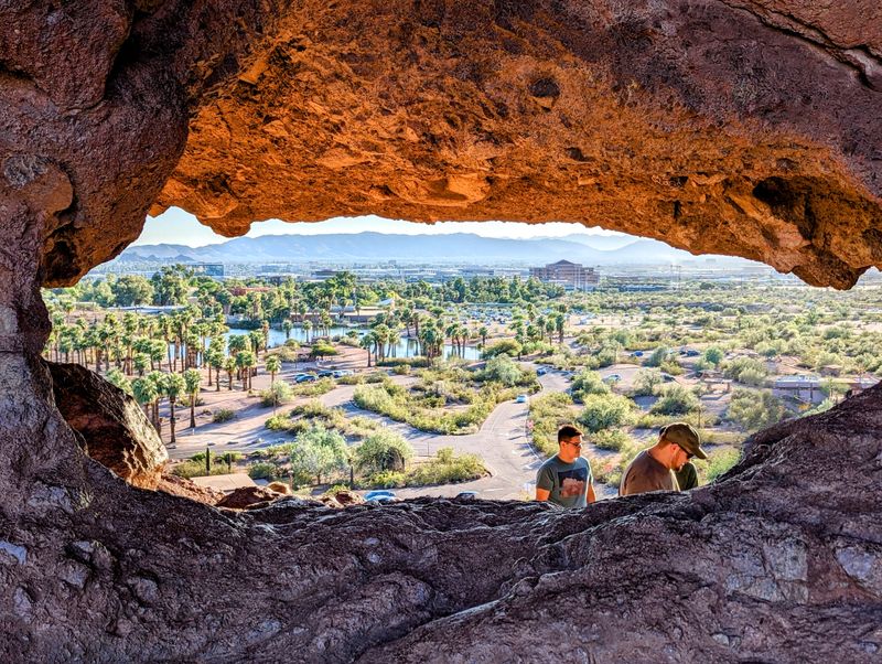 Picnic At Papago Park Hole In The Rock, Phoenix