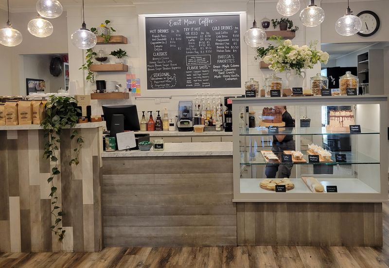 Coffee Bar and Pastry Counter