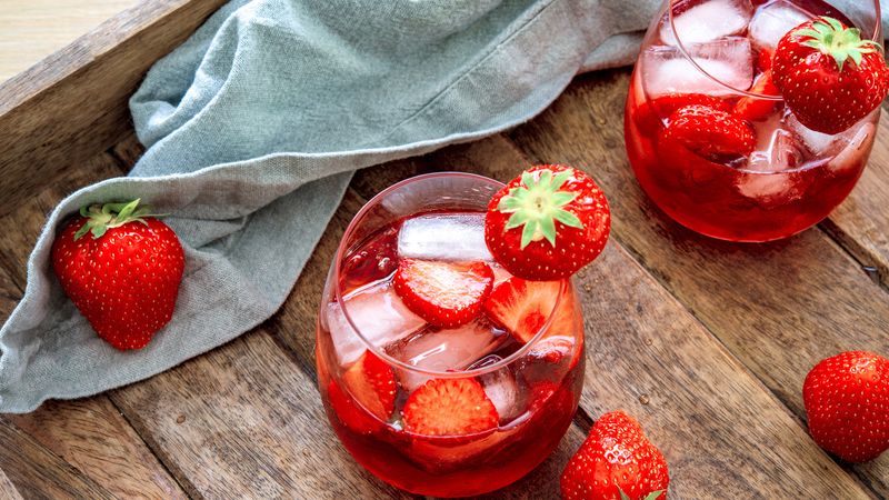 Strawberry Soda Punch