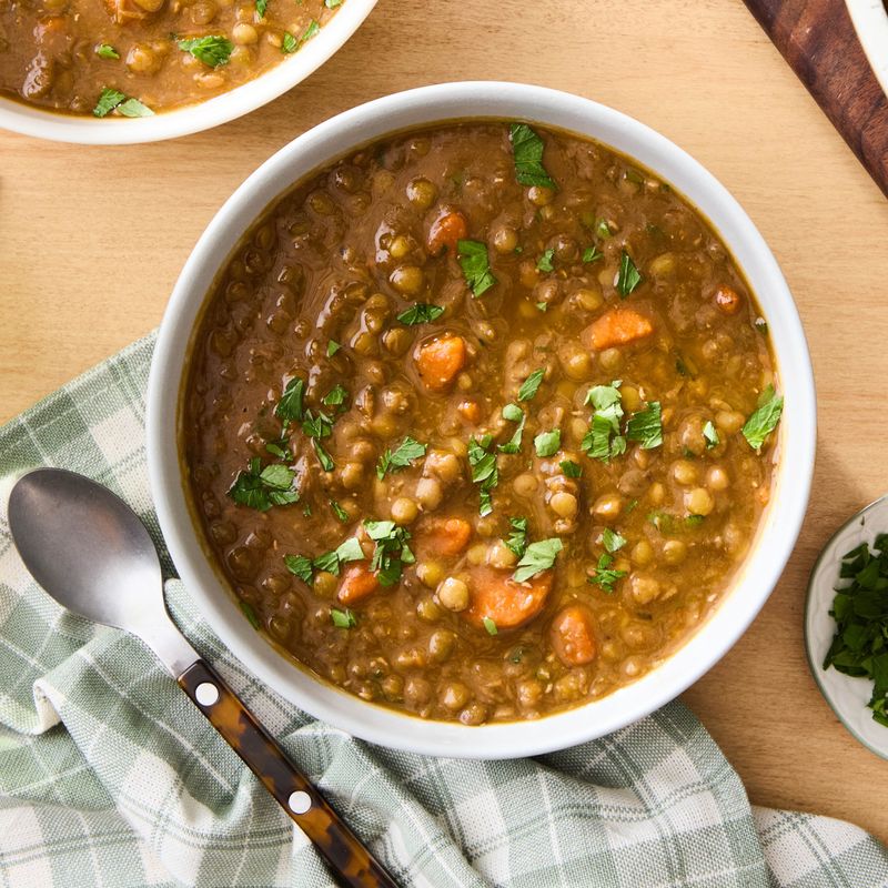 Lentil Soup In A Thermos