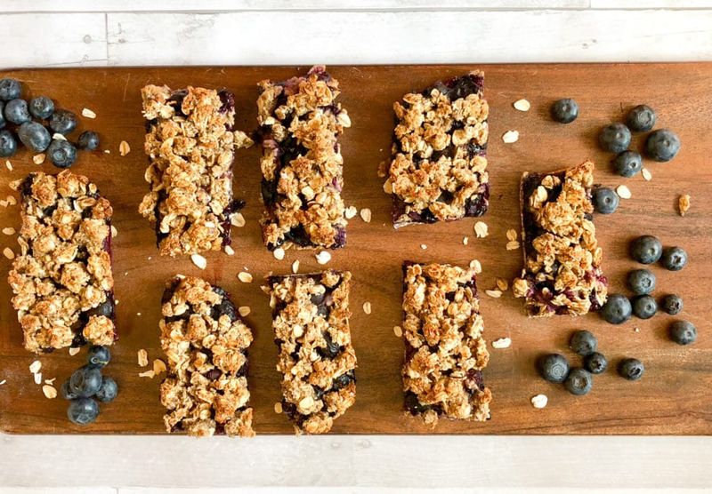 Blueberry Lemon Breakfast Bars