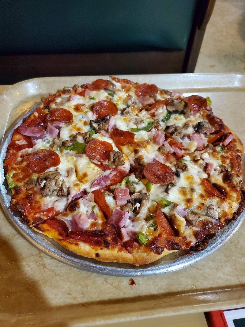 Sweet Red Sauce And Square-Cut Thin Crust