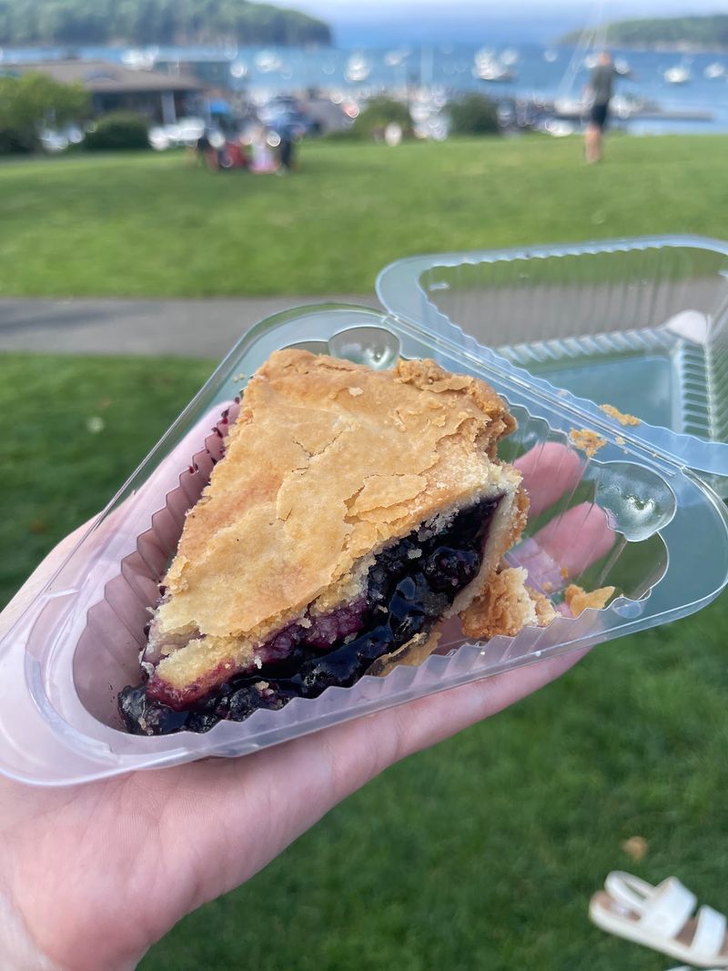 Sweet Treats Like Blueberry Pie And Brownies