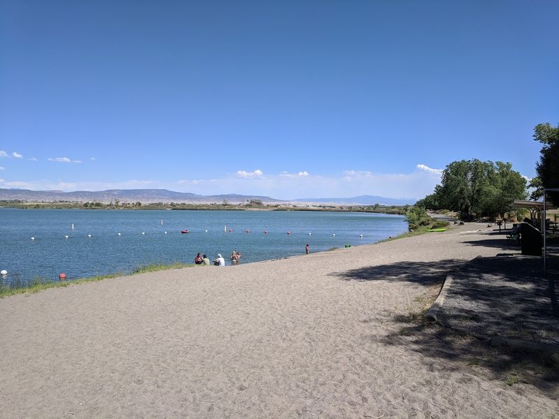 Sweitzer Lake State Park Swim Beach