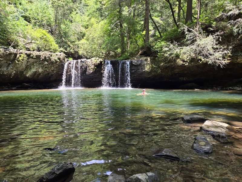 Sycamore Falls At Grundy Forest Day Loop