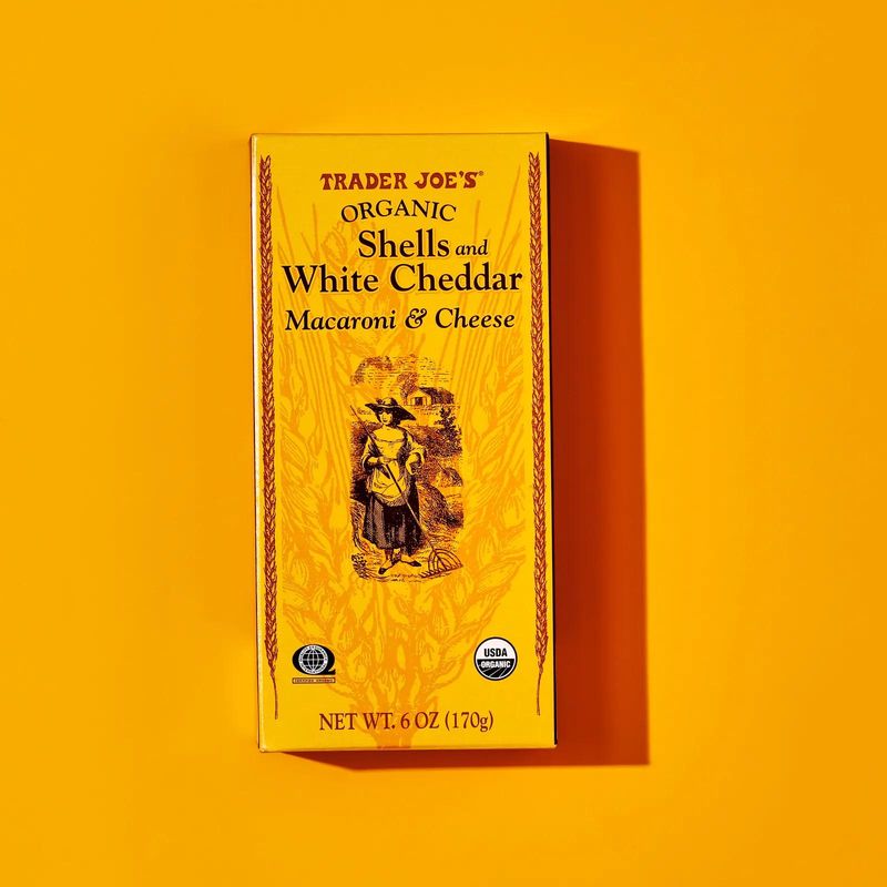 TRUST: Trader Joe's Organic Shells & White Cheddar