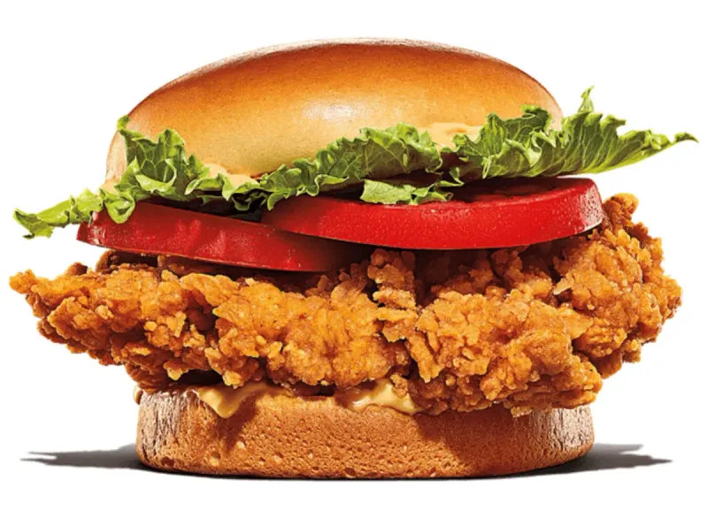 Hardee's Fried Chicken Fillet Sandwich