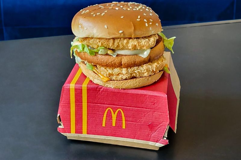 McDonald's McChicken With Mac Sauce