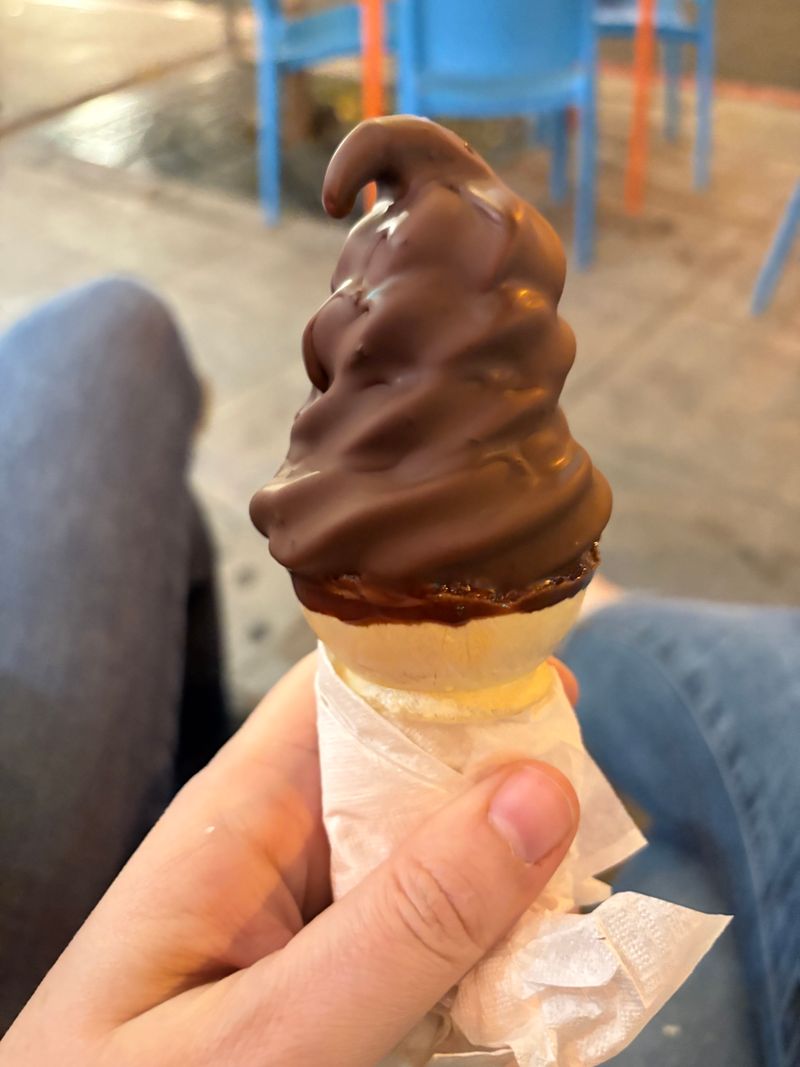 North Park Creamery Ghirardelli Hot-Fudge-Stuffed Swirl (San Diego)