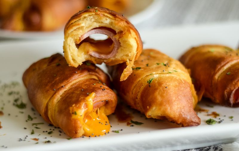 Stuffed Breakfast Crescents