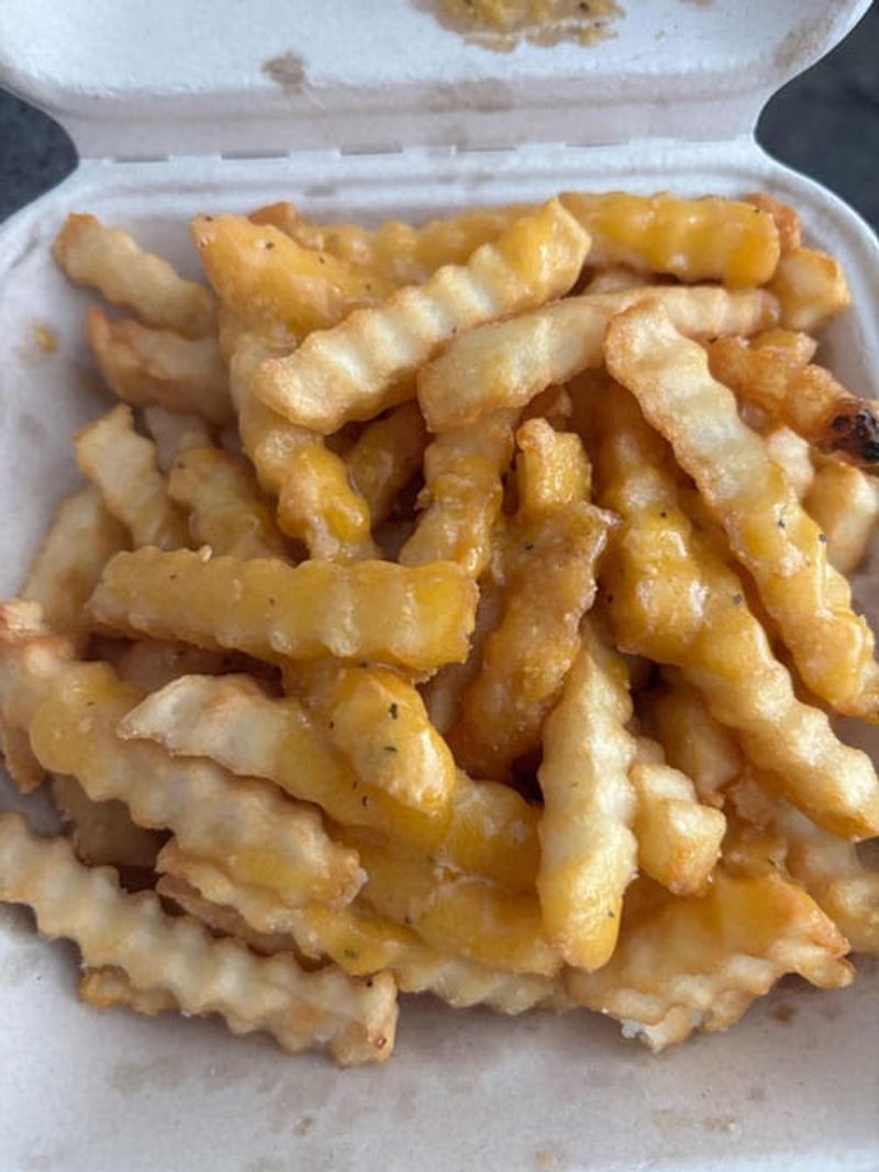 Crinkle Fries With Attitude