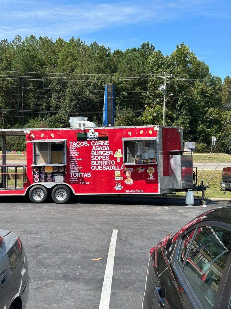 Tacos And Burger Shop Food Truck
