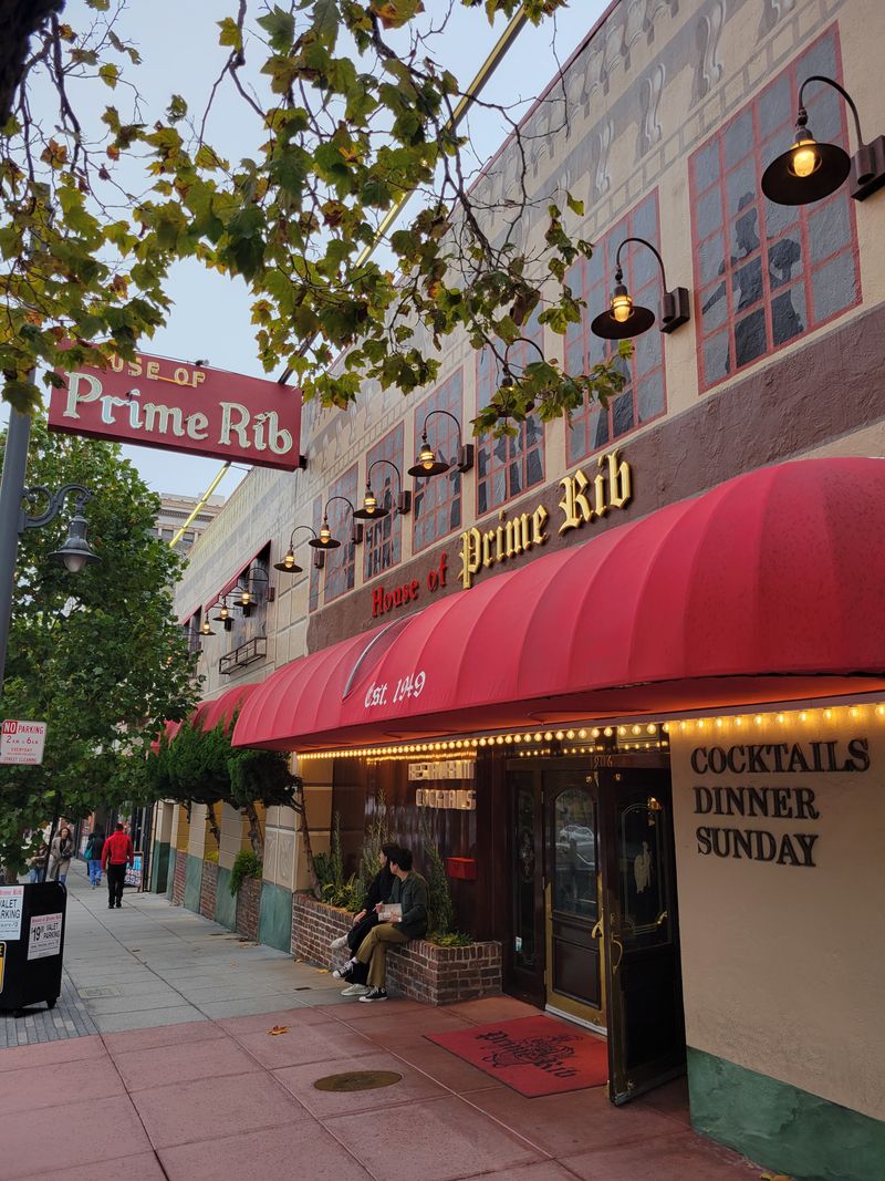 House of Prime Rib — San Francisco, California