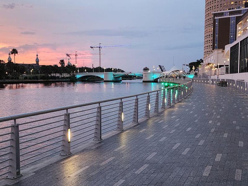 Take A Scenic Walk Along The Riverwalk In Tampa