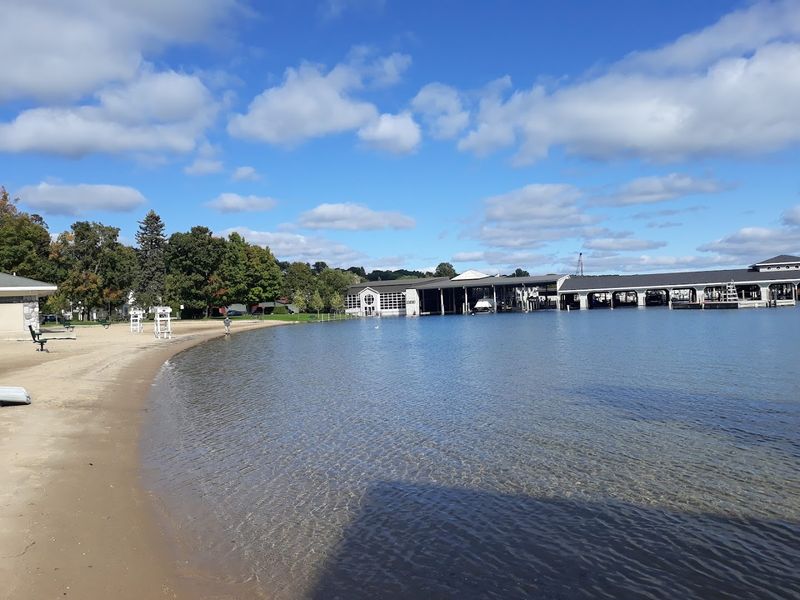 Zorn Park Beach In Shoulder Season
