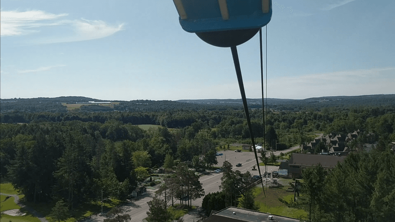 Taking Flight On The Soaring Eagle Zipline