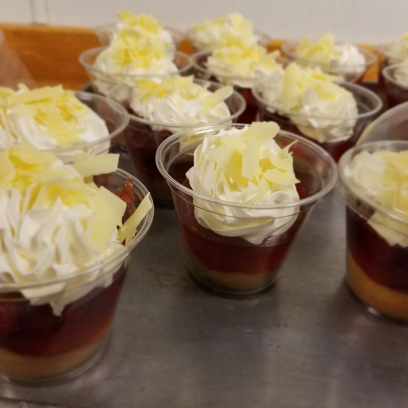 Finish With Fruit And Light Textures